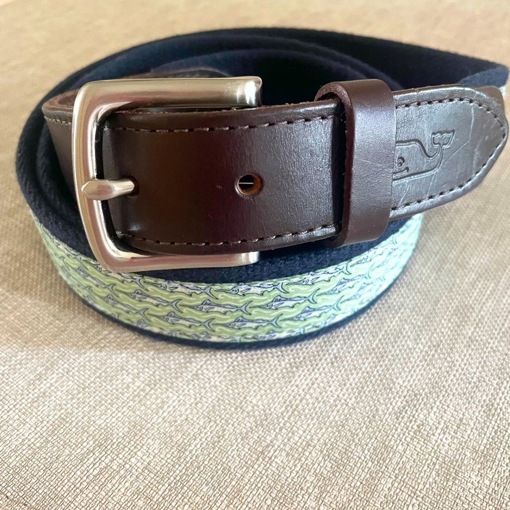 Vineyard Vines Bungee Belt Marlin